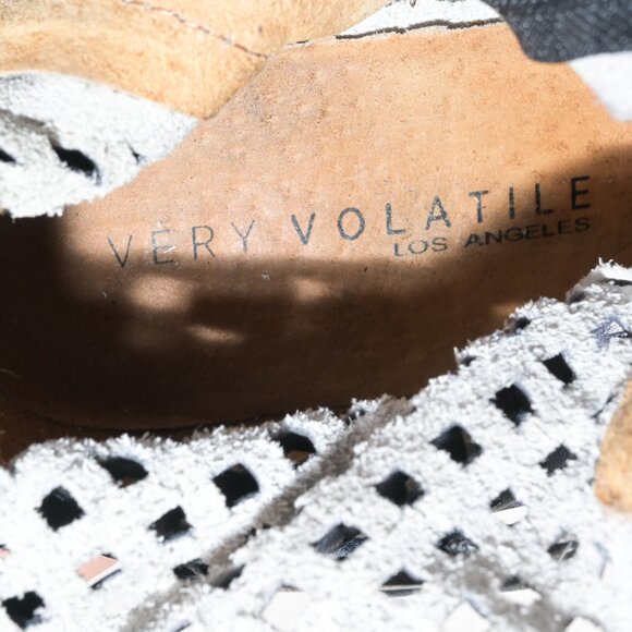 Very Volatile Los Angeles Ankle Harness Boots in Grey Black - 7.5 - Picture 7 of 8